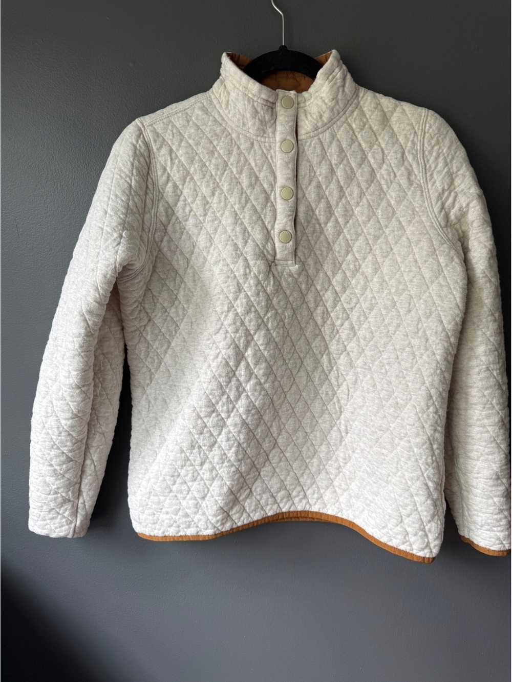 Orvis Women's Quilted Pullover Sweatshirt, Size Small
